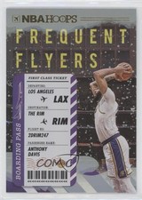 2020-21 Panini NBA Hoops Frequent Flyers Holo Winter Anthony Davis #5 0c2