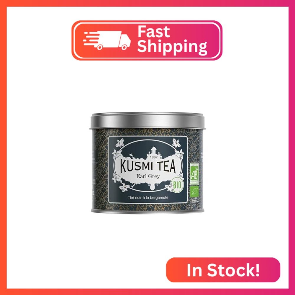 - Earl Grey - Organic Earl Grey Black Tea - Flavored With Italian Berg