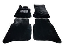 Car Floor Mats for Mercedes-Benz GLE Coupe and GLE SUV 2021-2026 Black Sheepskin