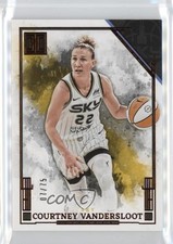2025 Panini Impeccable WNBA 7/75 Courtney Vandersloot #63 v3r
