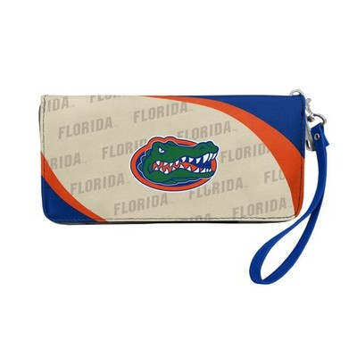 Florida Gators Women's Curve Zip Organizer Wallet Wristlet