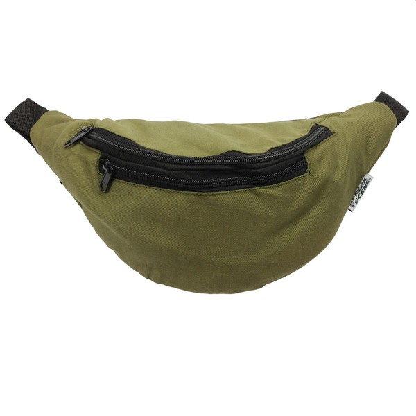 GüRteltasche Louis OlivgrüN Bauchtasche HüFttasche Festival Goa Hippie Freizeit-image
