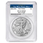 2023 (W) $1 American Silver Eagle PCGS MS69 FS West Point Label