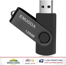 Versatile 128GB Thumb Drive Compatible with Windows, Mac, and Linux Systems