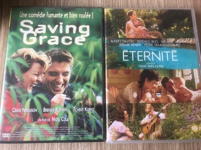 SET 2 DVD FILM EWIGKEIT + SAVING GRACE AUDREY TAUTOU TCHEKY KARYO FRANZÖSISCH SELTEN