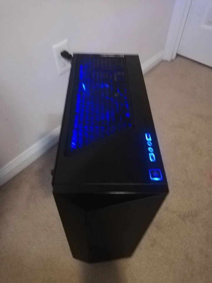 Asus Gaming PC Ryzen 7 1700 3.4GHz 16GB RAM 250SSD+1TB HD WIFI RX 580 8GB Win 11 - Image 2 of 4