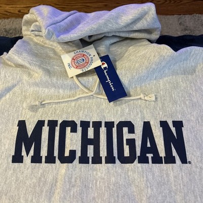 Vintage 90's University Of Michigan Champion Reverse Weave 3XL NWT