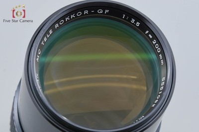 MINOLTA MC TELE ROKKOR-QF 200mm f/3.5 | eBay
