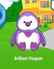 Webkinz Classic Brilliant Penguin Virtual Adoption Code Only Messaged