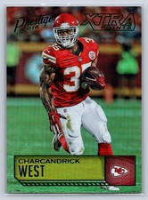 2016 Panini Prestige #97 Charcandrick West Xtra Points Green