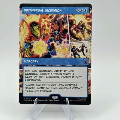 Multiversal Incursion (Borderless) Marvel Super Heroes Regular