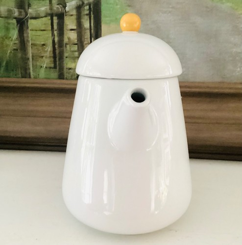 IKEA Sweden Dinera White Coffee/Tea Pot 8 Cup modern minimalist Scandinavian - Picture 4 of 14