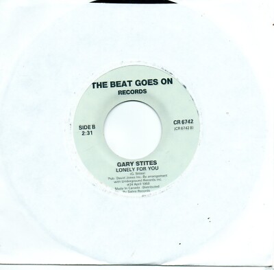 GARY STITES - LONLY FOR YOU / SANDY STEWART - MY COLORING BOOK              (M-)