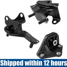 3PCS Transmission Engine Motor Mount For Honda Accord 2.4L 2003-2007 Auto Trans