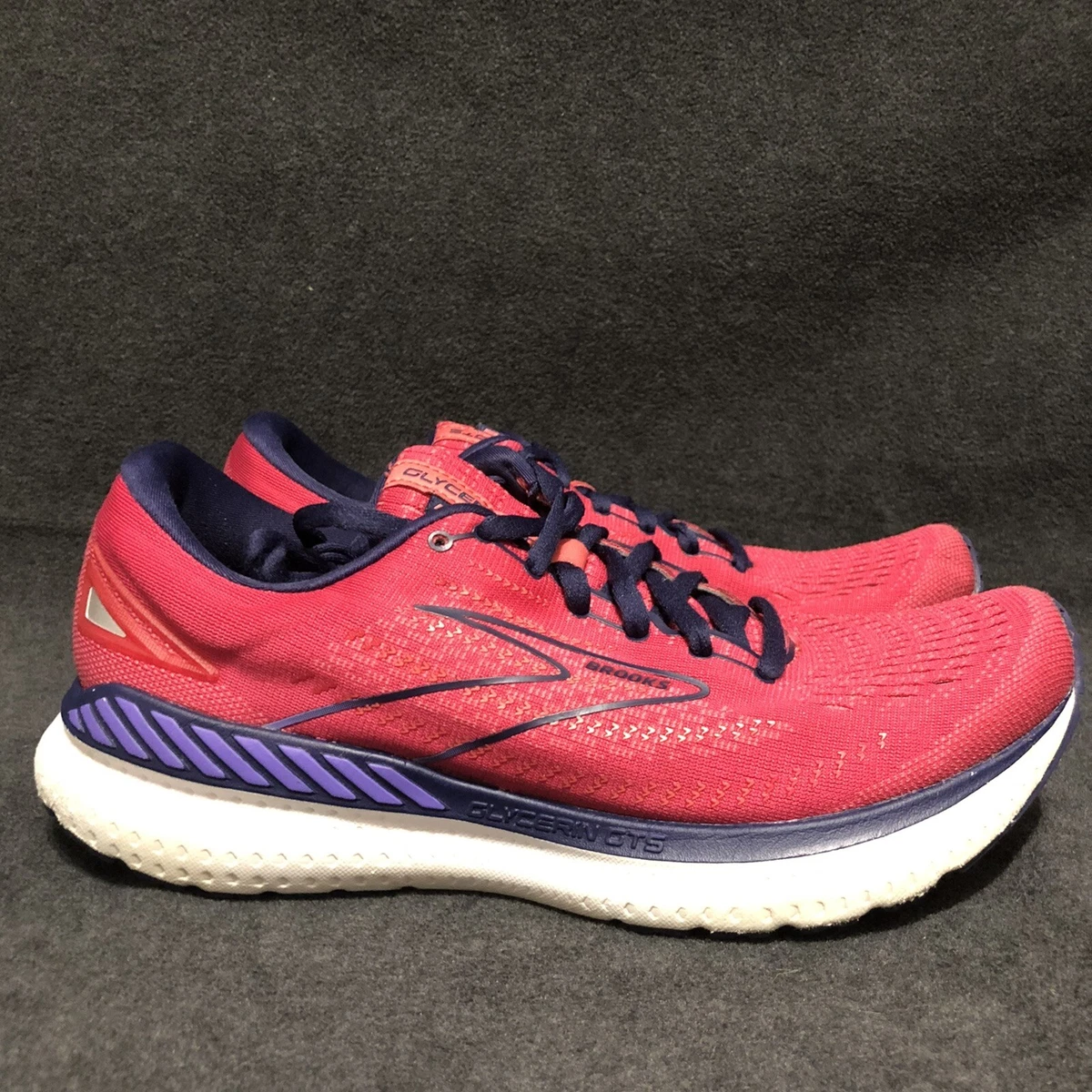 Brooks Glycerin 19 GTS Womens 9.5 B Athletic Cushioned Running Shoes 1203441B623