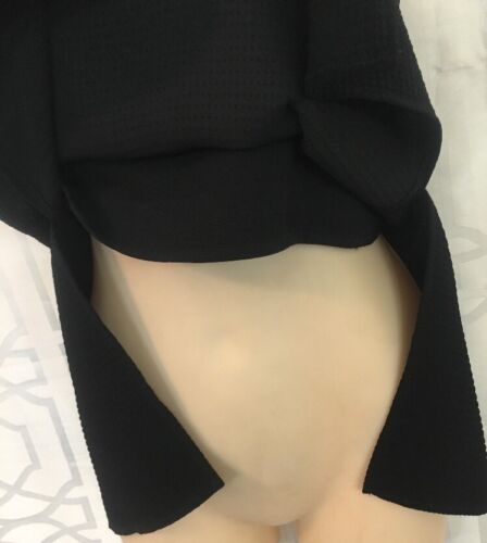 Helmet Lang Top Black Raze Drape Sleeveless Size P Xs NWT $335 - 第 4/10 張圖片
