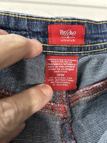 Jeans donna elasticizzato Massimo denim taglia 18W - Foto 8 di 12