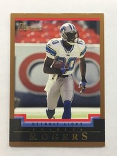 Charles Rogers 2004 Bowman Gold #72 Detroit Lions
