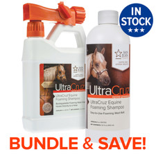 UltraCruz Equine Foaming Horse Shampoo w/ App...