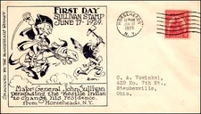 Scott 657 2 Cents Sullivan Expedition 1st Horseheads Rotary FDC Planty 657-23