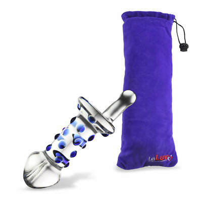LeLuv Butt Plug Spinner Nubby Juicer Glass with Premium Padded Pouch | eBay LeLuv Butt Plug Spinner Nubby Juicer Glass with Premium Padded Pouch | eBay