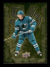 ETHAN CARDWELL 2024-25 UPPER DECK SERIES 2 HOCKEY FLUORESCENCE GOLD /150