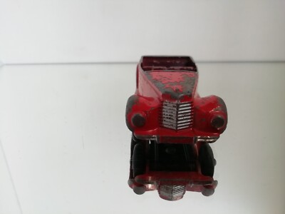 DINKY TOYS NO 38E ARMSTRONG SIDDELEY COUPE RED MAROON 1946 VERY