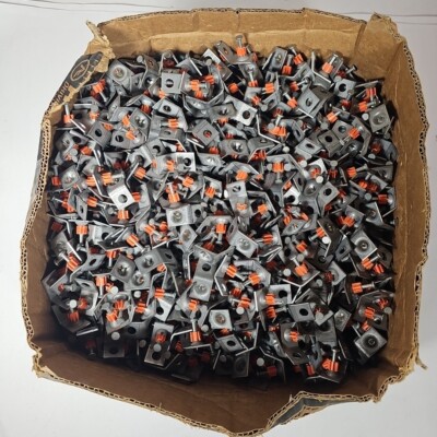 Ramset Premium Ballistic Point Ceiling Clip 1'' SDC100 Lot of 900+ 29lbs