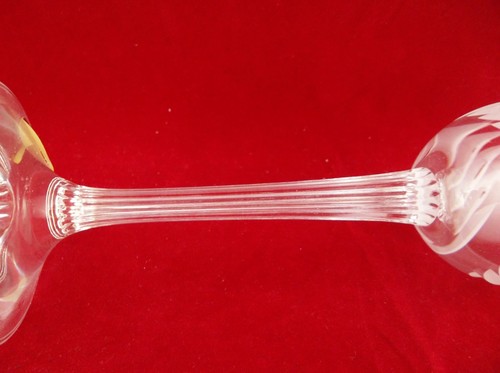 Cristallerie Zwiesel Germany Full Lead Crystal Veritable Cristal Flame Cordial - Picture 5 of 10