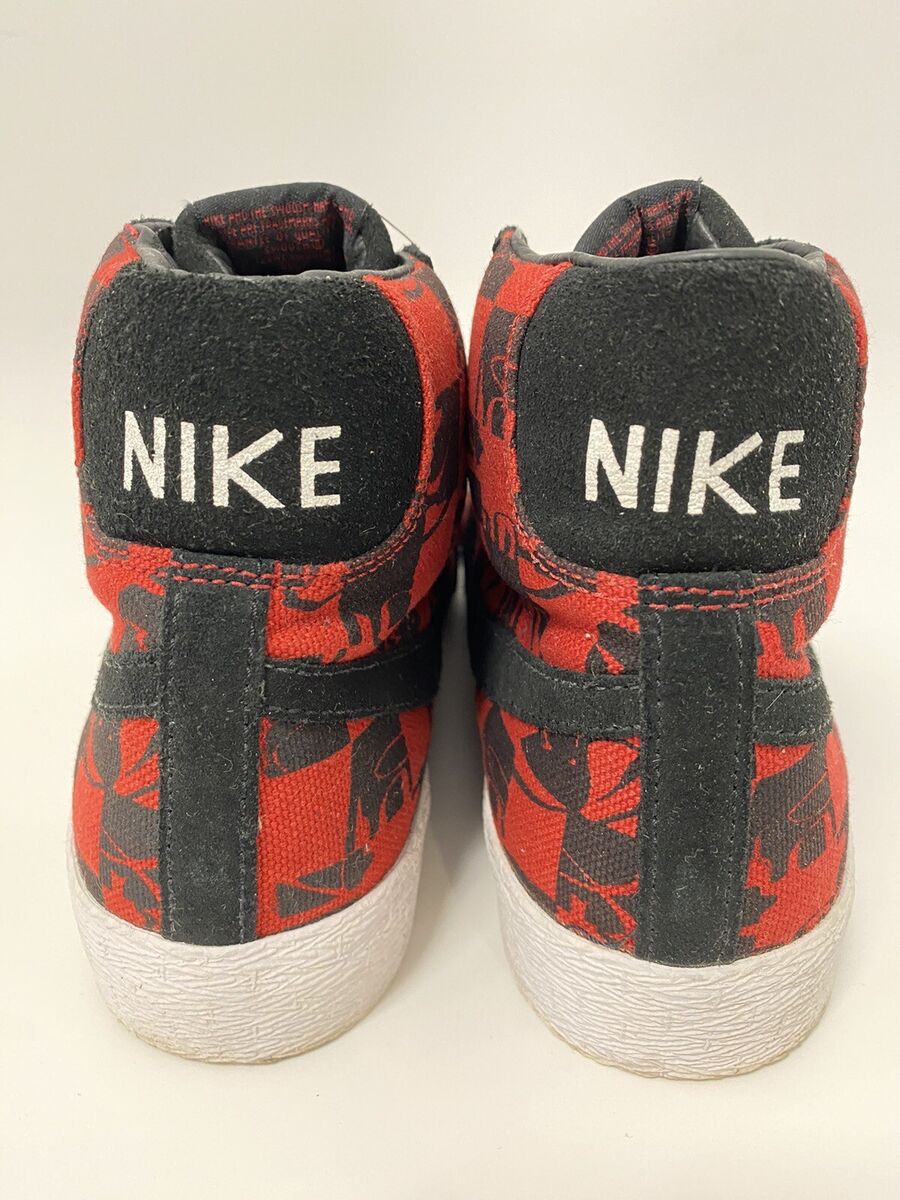 Nike x Stussy x Neighborhood Blazer High (Boneyards) Red Nike x Stussy x Neighborhood Blazer High (Boneyards) Red