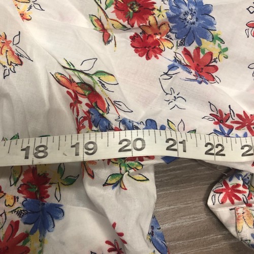 Studio Works Womens SZ 1X Top Floral Boho Shirt Blouse Artsy Peasant XL - Picture 4 of 7