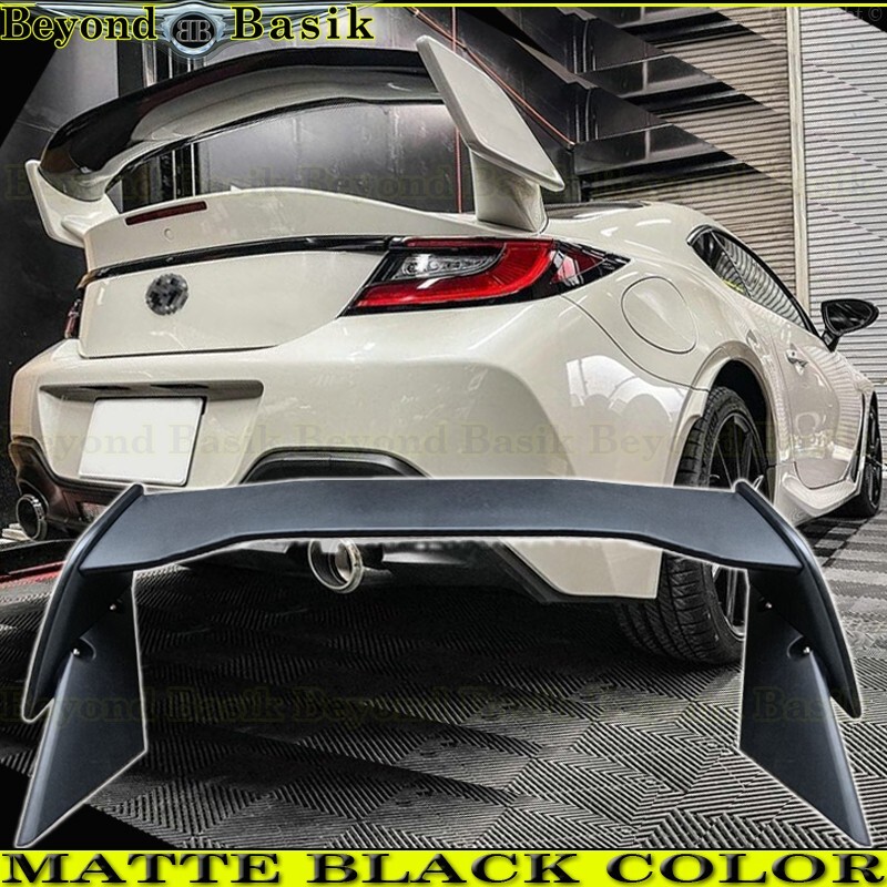 WING STORM72S 値下げ不可 Spoiler Wing MATTE BLACK For 2022 2023 2025 Toyota GR86