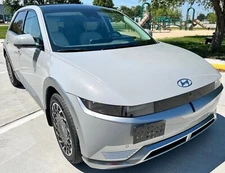 Front Bumper Tow Hook License Plate Mount Bracket For Hyundai Ioniq 5 2022-2025