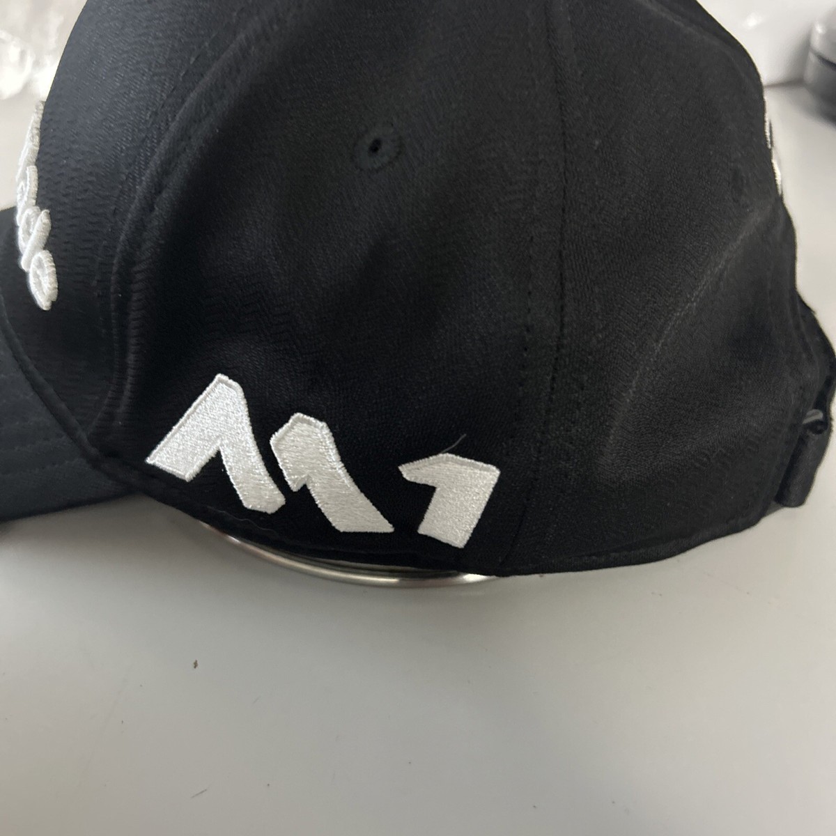 TaylorMade Golf Hat M1 TP5 Strap Back Black Adjustable Cap