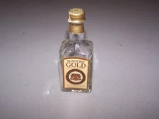 Vintage SUNTORY GOLD BLENDED WHISKY Miniature Bottle OSAKA - TOKYO