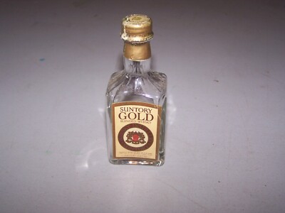 コレクション Suntory mini bottle Unopened Vintage SUNTORY GOLD BLENDED WHISKY Miniature Bottle OSAKA - TOKYO