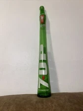 VTG Carnival Stretched Glass 7-UP SEVEN UP Soda Bottle Fair Amusement Park 16oz