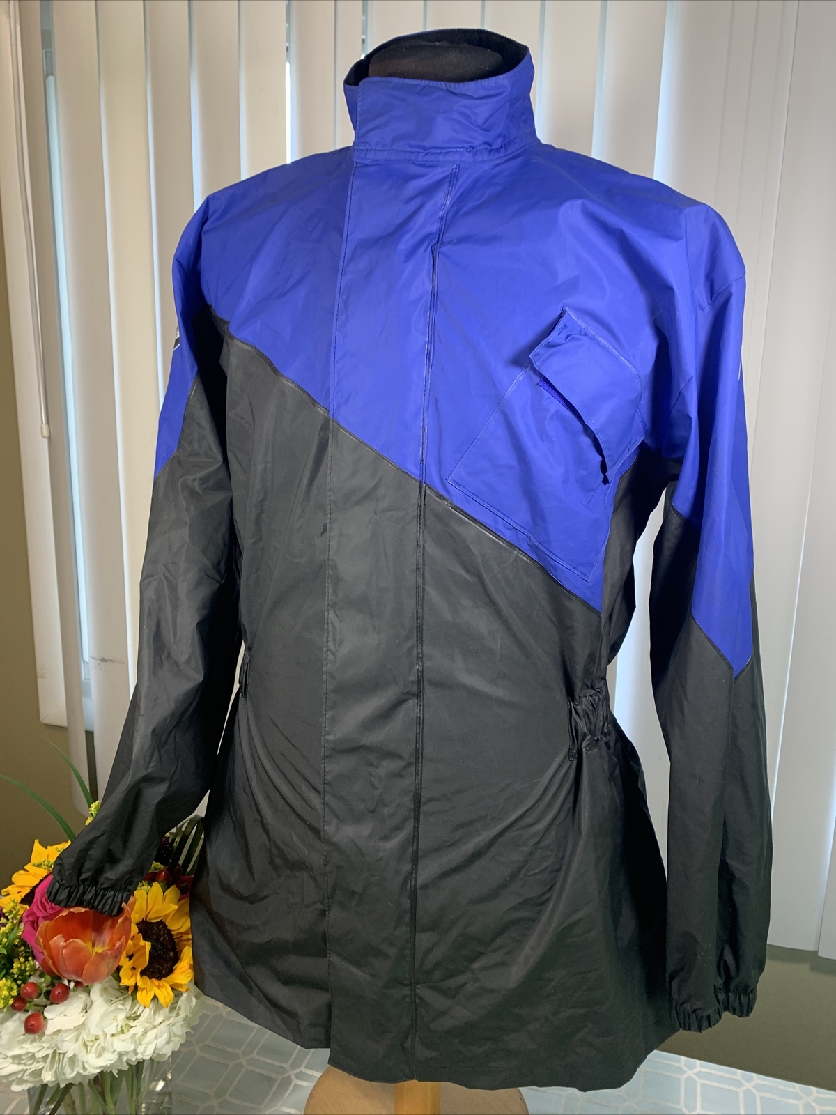 First Gear Motorcycle Rain Jacket 3M Scotchlite Reflective Material Unisex Small