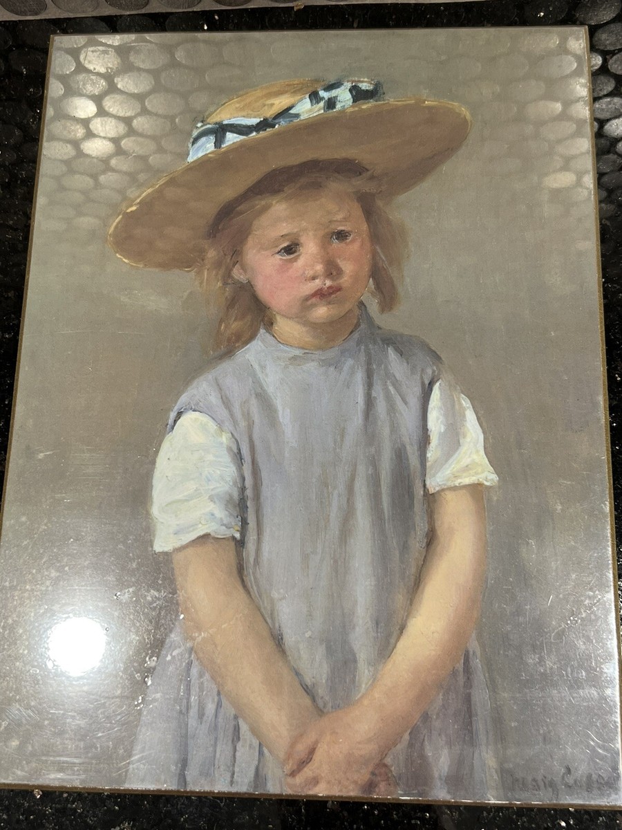 Mary Cassatt “Child In A Straw Hat