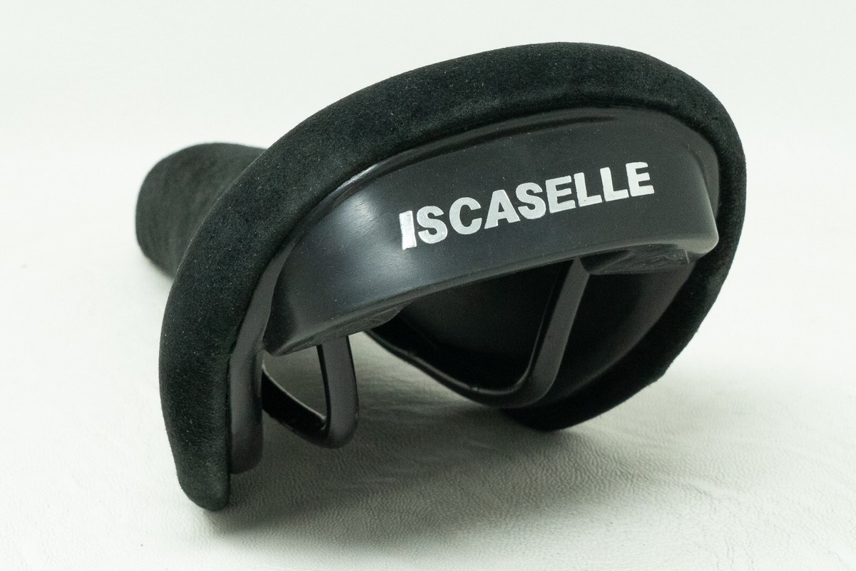 NOS ISCASELLE TORNADO BLACK LEATHER SADDLE SEAT VINTAGE ROAD