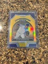 2022 Prizm Baseball - Championship Stage Gold /10 - Kyle Hendricks