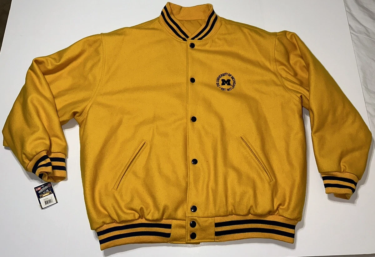 U of m varsity cheap jacket