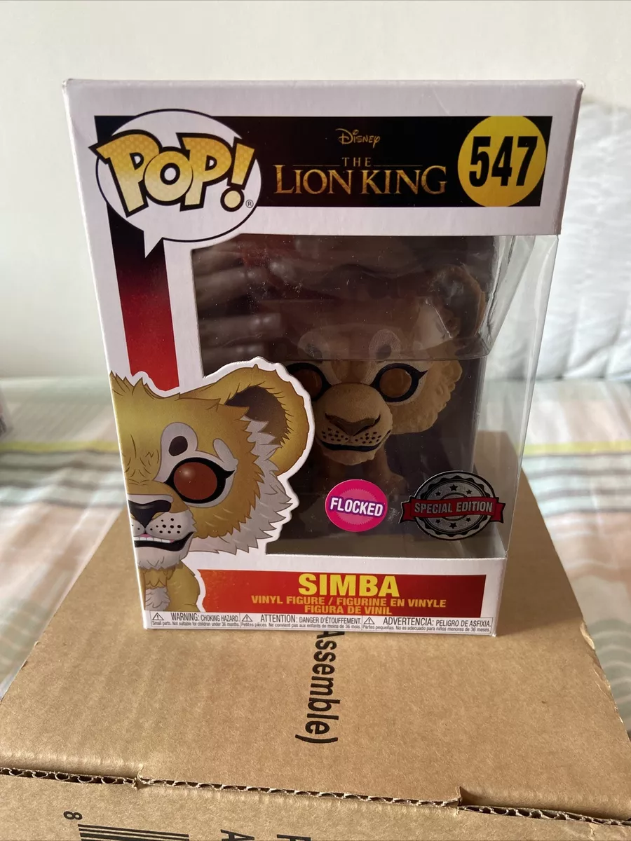 Funko pop cheap simba flocked