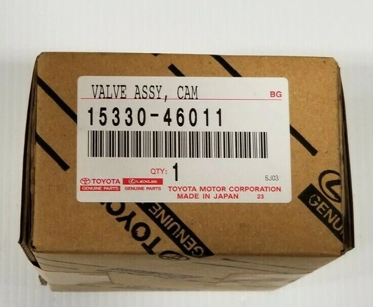 Genuine OEM Toyota LEXUS VVT Engine Variable Valve Timing Solenoid 15330-46011 - Image 2 of 4