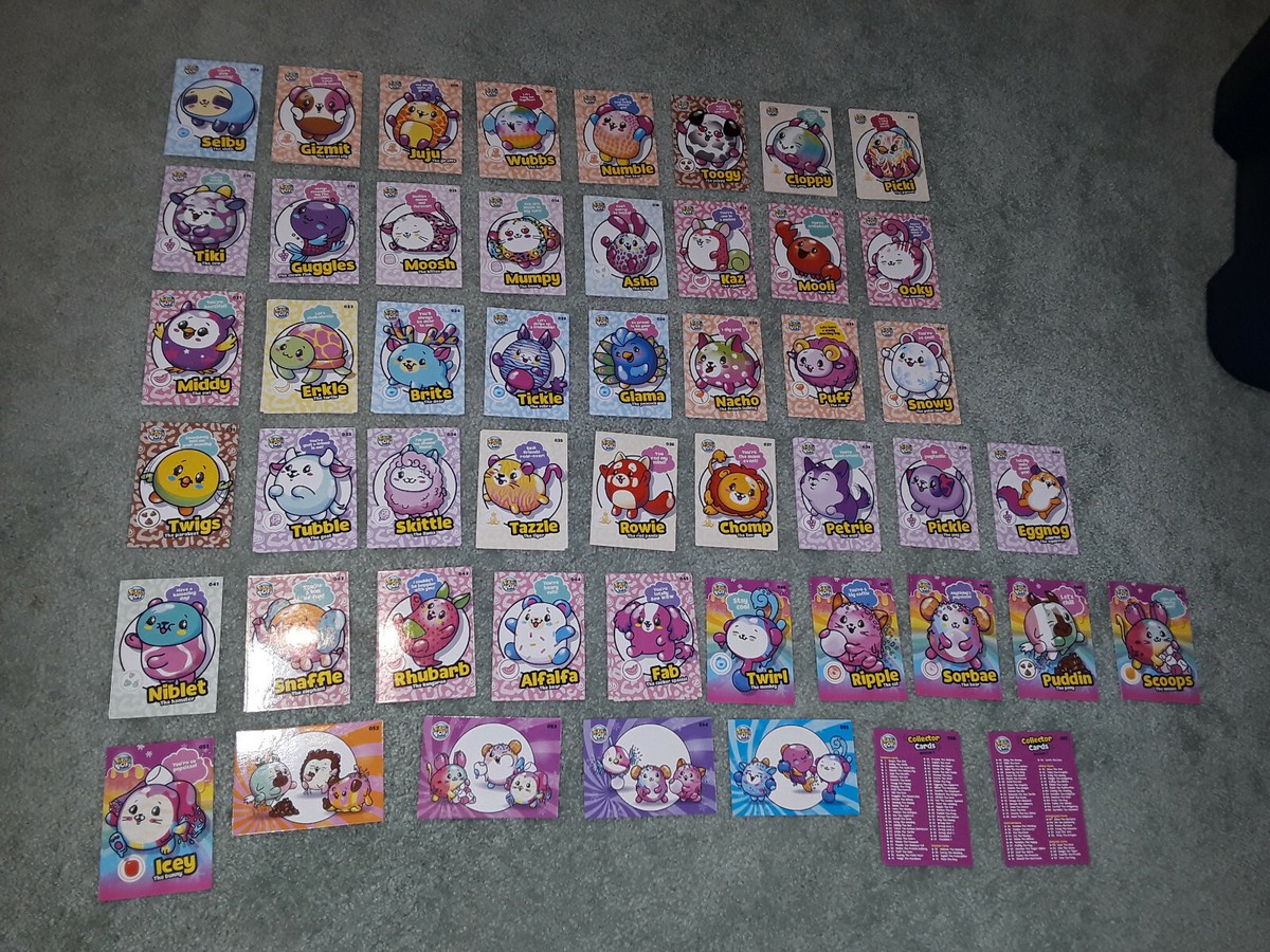 NEW PIKMI POPS COLLECTOR CARDS - YOU CHOOSE: BUY 2 GET 4 FREE
