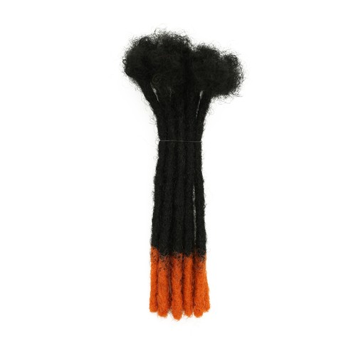 Afro Kinky natürliches Echthaar Dreadlocks Zöpfe Häkeln Flechten Haarverlängerungen - Bild 21 von 24