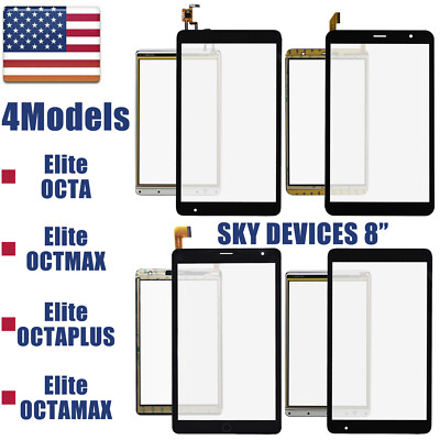 Sky Devices Elite Octa / OctaX / OctaPlus / OctaMax - 8'' Touch Screen Digitizer