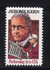 2110 * JEROME KERN *   U.S. Postage Stamp Single MNH