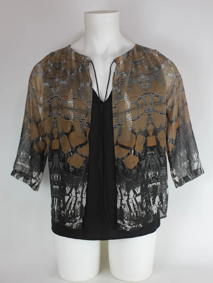 Blusa Mujer Vera Moda Talla XL Ligera Mangas 3/4 Ocasión Especial Artículo Foto 2 de 4