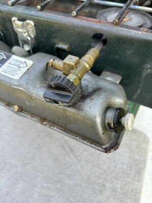 Coleman Two Burner Dual Fuel 424 スタンド付き Amazon.com: Coleman 2 Burner Dual Fuel Compact Liquid Fuel